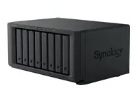 SYNOLOGY DS1825+ DiskStation 8-bay NAS server - AMD Ryzen V1500B, 8GB DDR4, 8x 2.5"/3.5" HDD/SSD, 2x M.2 2280 NVMe SSD, 2x 2.5GbE, 3 – 4