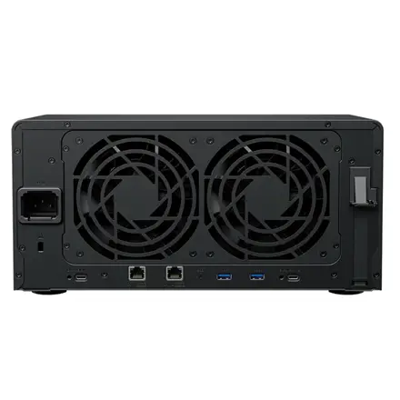 SYNOLOGY DS1825+ DiskStation 8-bay NAS server - AMD Ryzen V1500B, 8GB DDR4, 8x 2.5"/3.5" HDD/SSD, 2x M.2 2280 NVMe SSD, 2x 2.5GbE, 3 – 9