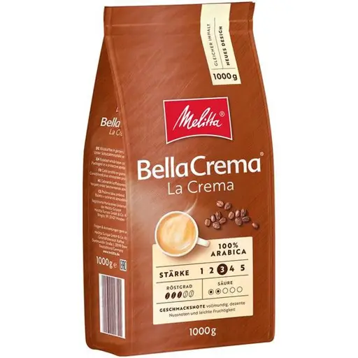 Kavos pupelės Melitta BellaCrema Cafe La Crema, 1kg