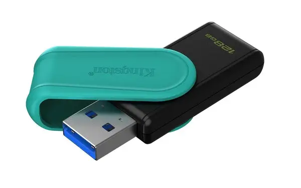 USB Atmintinė - Kingston DataTraveler Exodia 128GB USB 3.2 Gen 1 Juoda/Turkio – 3