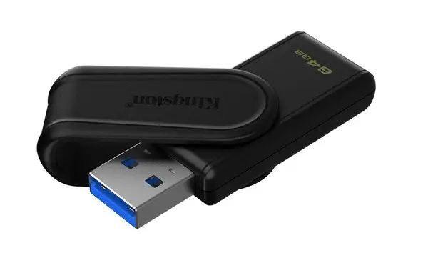 USB Atmintinė - Kingston DataTraveler Exodia 64GB USB 3.2 Gen 1 Juoda – 3