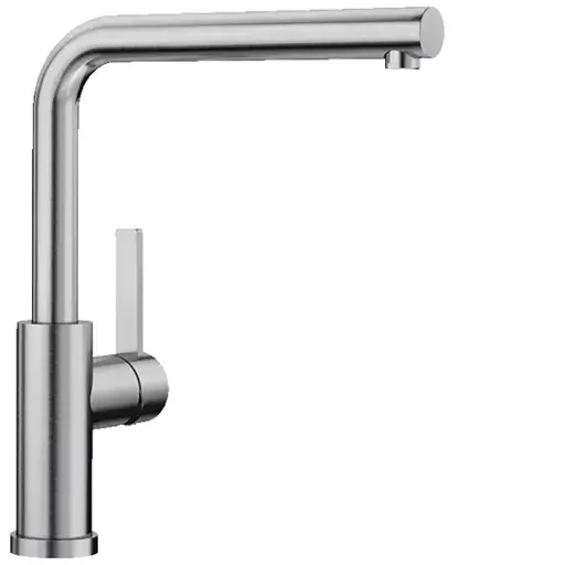 LANORA-F RH Brushed Stainless steel HD