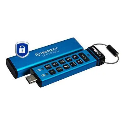 MEMORY DRIVE FLASH USB-C/128GB IKKP200C/128GB KINGSTON – 2