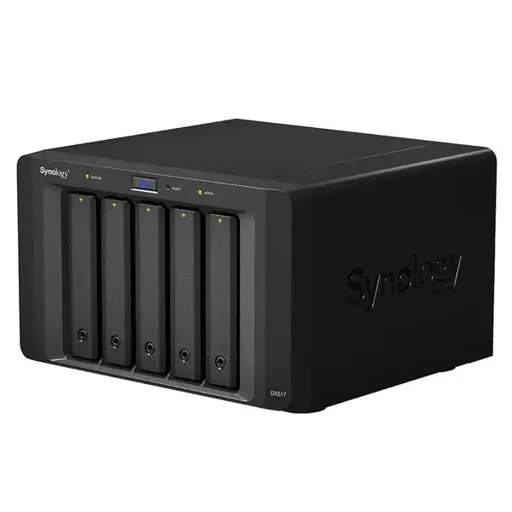 [Buvo išpakuota ir pajungta] SYNOLOGY DX517 5-Bay HDD-Case for DS1517+ DS1817+ inclusive extansion cable