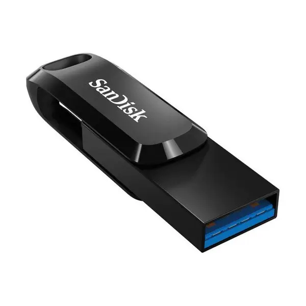 USB Atmintinė - SanDisk Ultra Dual Drive Go 400MB/s 128GB USB-C/USB-A Juoda – 3