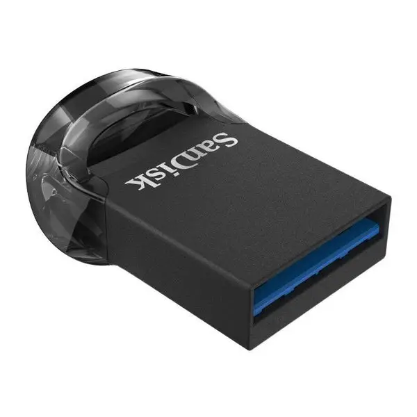 USB Atmintinė - SanDisk FIT ULTRA 256GB, Iki 400MB/s, SecureAccess Juoda – 2