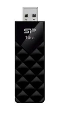 SILICON POWER memory USB Ultima U03 16GB USB 2.0 Black – 2
