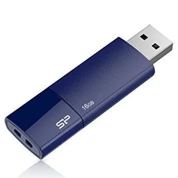 SILICON POWER memory USB Ultima U05 16GB USB 2.0 Blue – 2