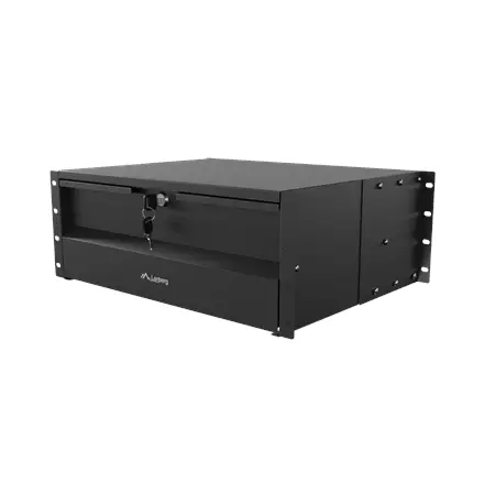 Lanberg 19" Drawer 4U, max load capacity up to 90 kg 4 point assembly