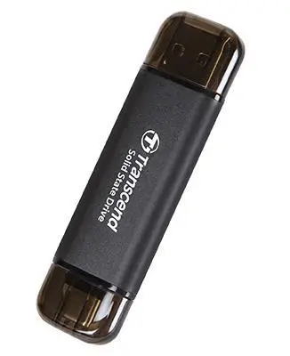 TRANSCEND ESD310C 256GB External SSD USB 10Gbps Type C/A – 2